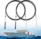 15FT Outboard Throttle Shift Cable GEN II for Mercury Mariner Mount Control 2X
