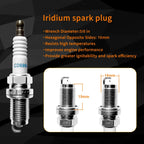 UF242 Ignition Coil Iridium Spark Plug Pack For 1999 07 Honda Odyssey Acura 6x