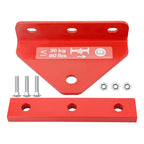 109-9487 Lawnmower Hitch Kit for Exmark Toro Zero Turn Trailer Cart Red