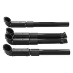 Black Off Road Snorkel Kit For Yamaha Wolverine RMAX2 1000 Sport 2021 2022 2023