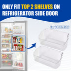 Refrigerator Door Bin Shelf for 240324502 Frigidaire Kenmore 2PC