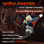 Ignition Lock Cylinder Housing and Cylinder Switch for Hyundai Tucson L4 16-21