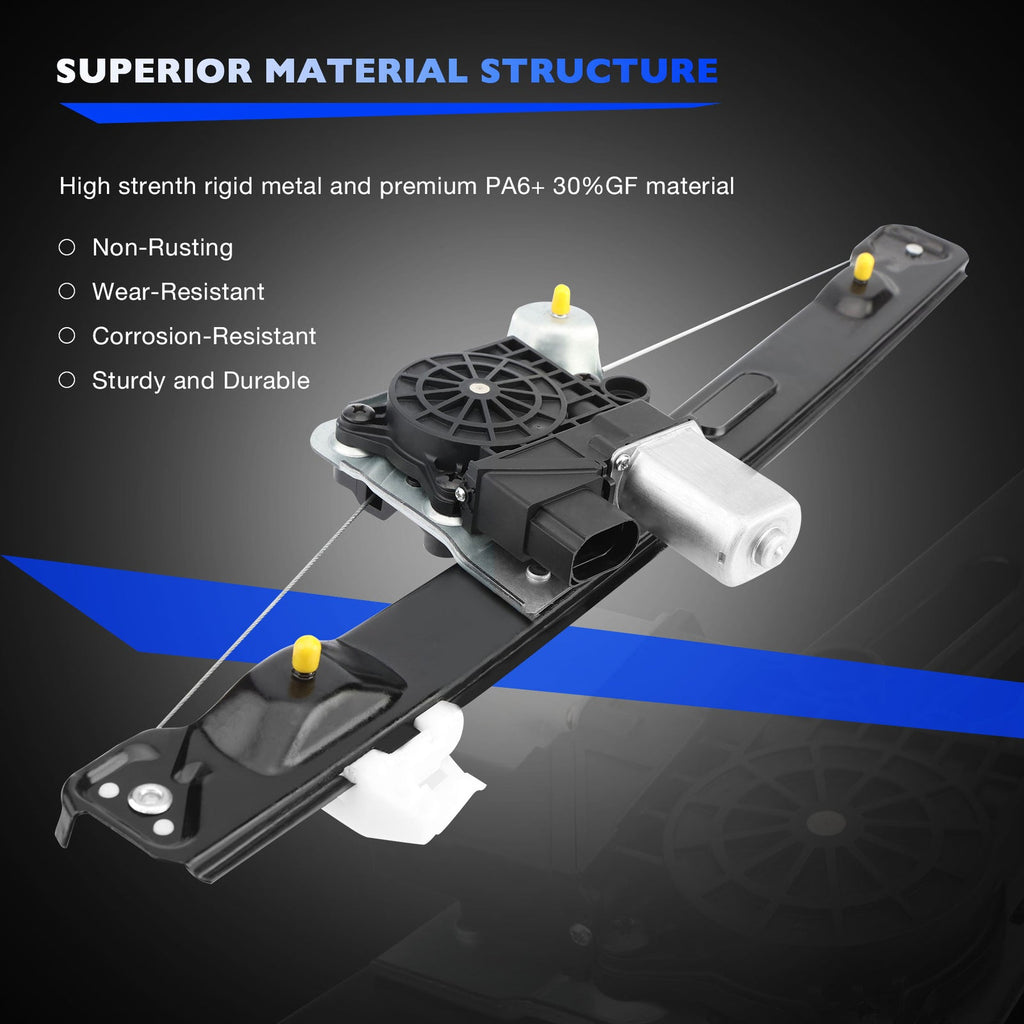 Window Regulator Motor Rear Right for BMW E90 E91 328i 335i 330i 335d M3 323i