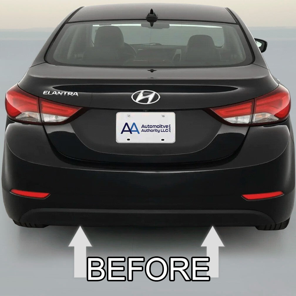 Chrome Rear Bumper Trim for Hyundai Elantra 11 16
