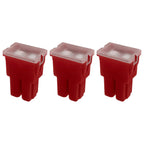 50A Straight Female Fuse Cartridge FLF PAL Auto Link for Car Truck RV SUV 3 Pack