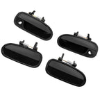 Front Rear Exterior Door Handle Set LH RH For Honda Civic 96 00 4 Piece