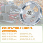 5102831 Flat Idler Pulley for Ferris 48 52 61 72 Deck Lawn Mower 5104717 3 Pack