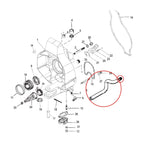 32 43437 91 43579 41674T Water Intake Hose Tool and Insert for MerCruiser Bravo