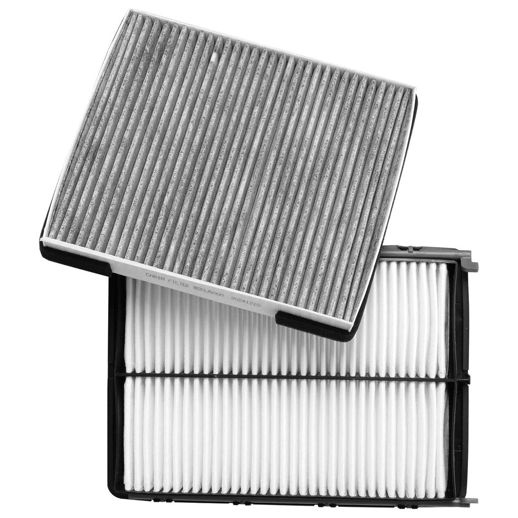 Engine Cabin Air Filter Set for Kia Telluride Hyundai Santa Fe 3.8L 2.0L