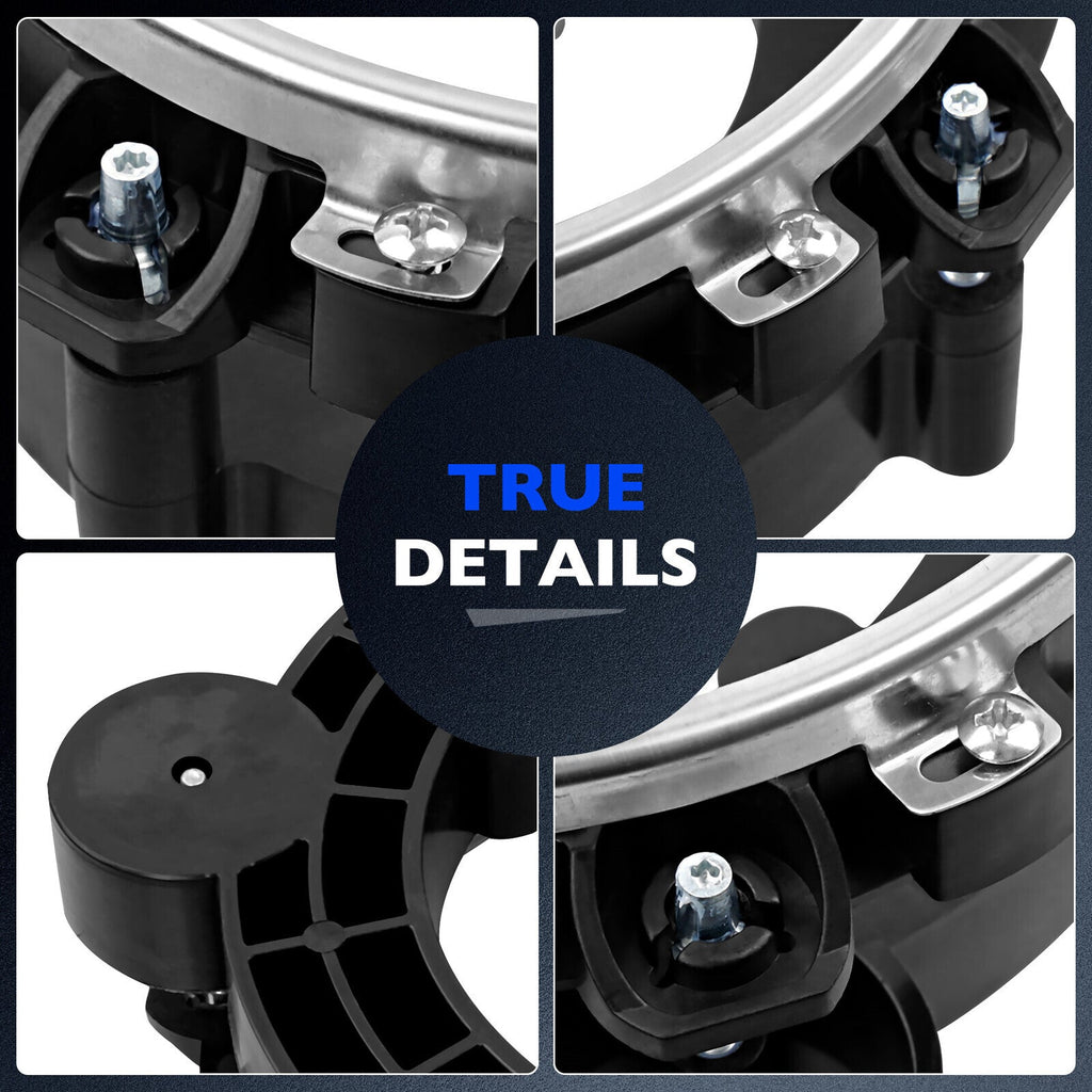Front Left Right Side Headlight Bulb Brackets Buckets for Jeep Wrangler 97 06