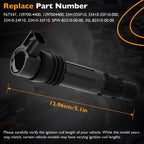 1297004400 Ignition Coil for Suzuki Hayabusa 99 12 GSX1300R GSX1300RZ 4 Pack