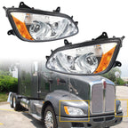 2P Headlight Pair for Kenworth T170 T270 T370 T440 T470 T660 2008-2017 LH RH