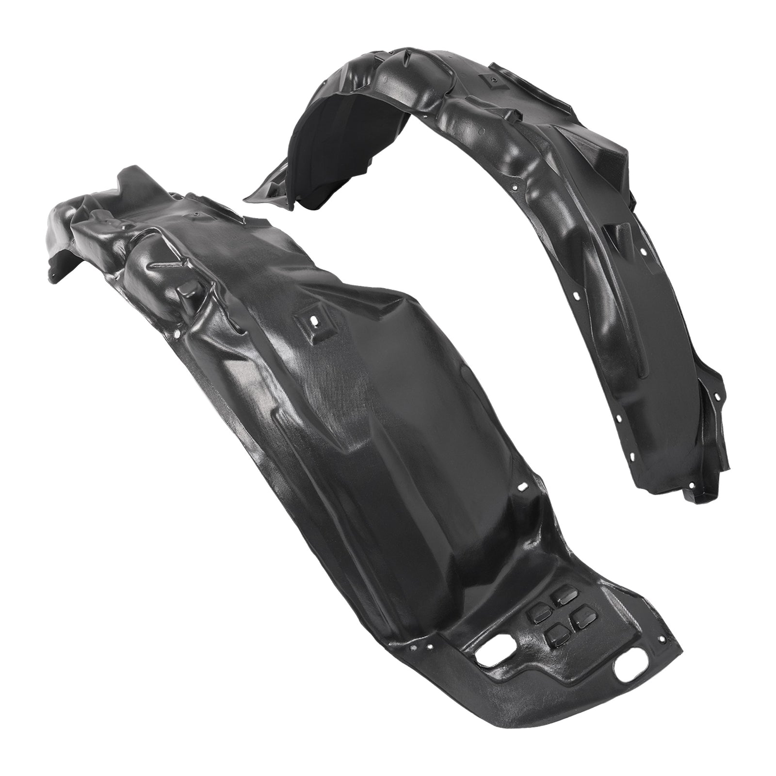Front LH and RH Splash Shield Inner Fender Liner for 2012-2015 Honda Civic