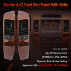 Instrument Air Vent Finish Panel Garnish for Lexus GX470 Toyota Prado 2003-2009