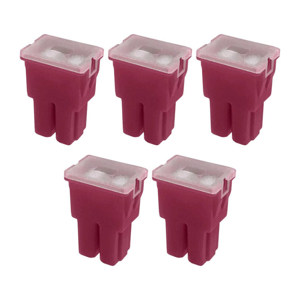 30A Straight Female Fuse Cartridge FLF PAL Auto Link for Car Truck RV SUV 5pk