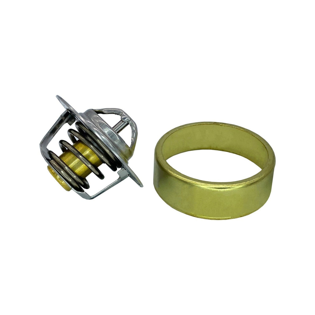 807252Q4 Thermostat Kit with Sleeve for MerCruiser V6 V8 4.3 50 5.7 7.4 8.2