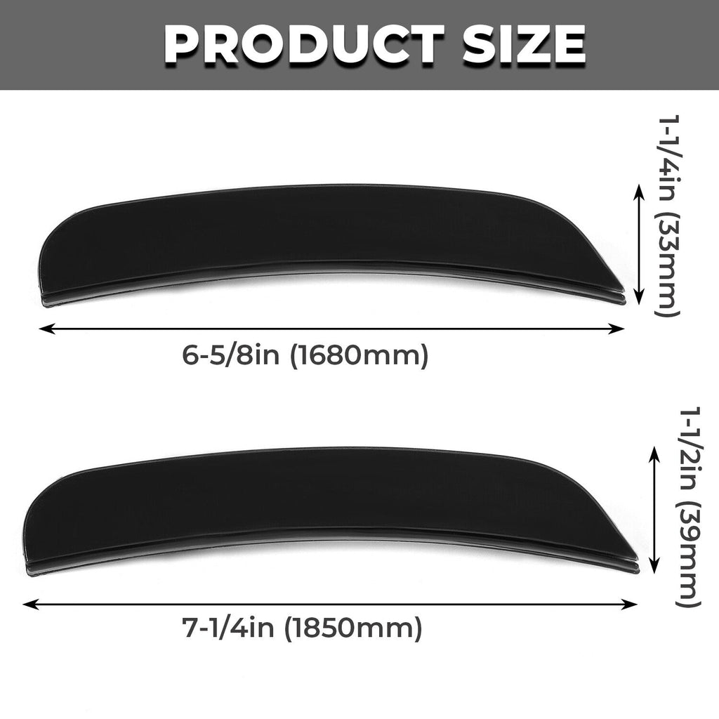 Smoke Bumper LED Side Marker Lights For Dodge Charger 2015 2022 2023 R/T SXT 4X