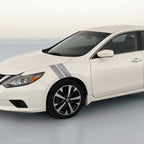 4 Inch Dual Fender Stripe Hash Mark Decal Graphic Kit for Nissan Altima
