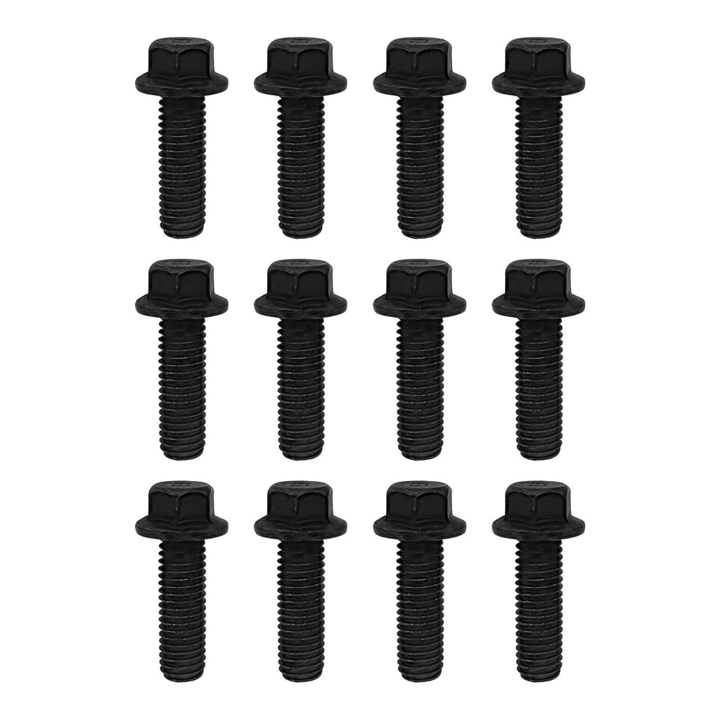 Exhaust Manifold Header Bolts for GM Chevy LS LT Engine LS1 LS2 LS3 LSX Black