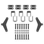 Trailer Axle Shackle Kit Powder Coated Equalizer Shackle Strap Hanger Kit
