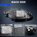 LED Headlight Assy Driver Passenger Side for 2022 2024 Tesla Model X Plaid 2x