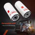 Oil Fuel Filter Change Kit for Volvo D12 D13 20972293 21707133 FF5369 21707132