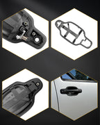 Exterior Door Handle Set Front Rear For Chevy Colorado GMC Canyon 04 12