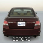 Chrome Rear Trunk Trim Molding Strip Kit for Honda Accord