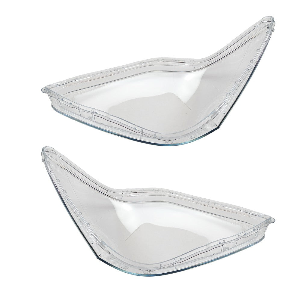 Front Headlight Lens Headlamp Cover Left Right Pair for Lexus LS430 2004 06