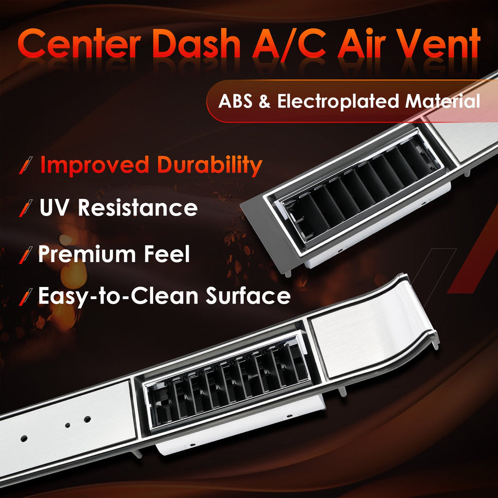 Center Dash AC Air Vent Trim Plate for Chevy Silverado GMC C K 1500 2500 81-91
