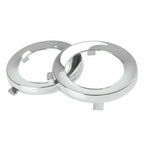 For Subaru Forester 2009-2013 Front Clear Fog Light &  Fog Lamp Cover Trim Ring