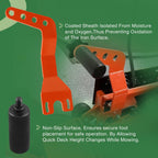 Adjustable Steering Arm Foot Pedal Assist Handle Kit For Bad Boy ZT MZ Mower