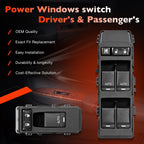 4602781AA Power Window Door Switch for Jeep Chrysler 200 300 Dodge 06-14
