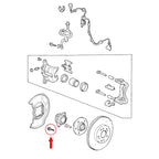 Front Caliper Bracket Bolts For Honda Acura Models 1990 To 2018 14013