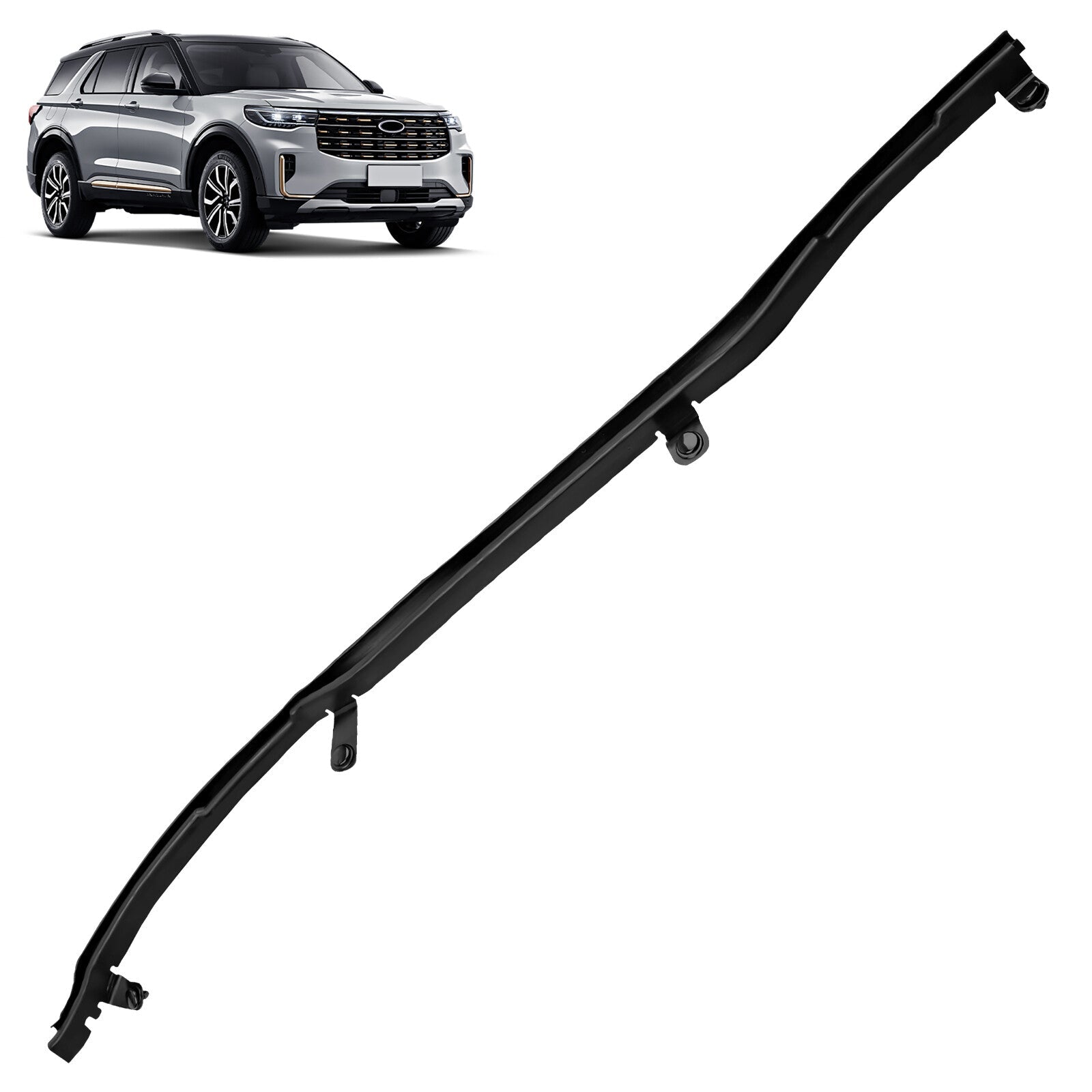 BB5Z7825325B Front Left Door Edge Weather Strip Seal for 2011 2019 Ford Explorer