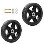 7 Inch Push Lawn Mower Plastic Wheels for Craftsman Generator Garden Tiller 2x