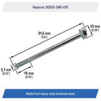 Carburetor Flange Bolt for Honda Lawn Equipment 90003-ZM0-010 2 Pack