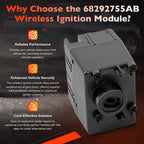 68292755AB Wireless Ignition Switch for Chrysler 300 for Dodge Charger 08 to 10