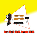 ZZ2V00966 4PCS LED Amber Grill Marker Light Kit for 2019-2022 for Toyota RAV4