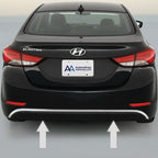 Chrome Rear Bumper Trim for Hyundai Elantra 11 16