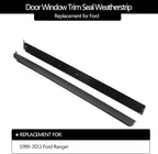 Weatherstrip Window Moulding Trim Seal Belt Front Outer for 1999 2011 Ford Ranger