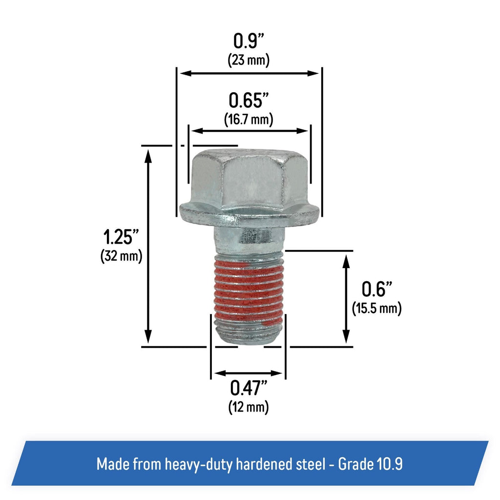 Front Caliper Bracket Bolts For Honda Acura Models 1990 To 2018 14013