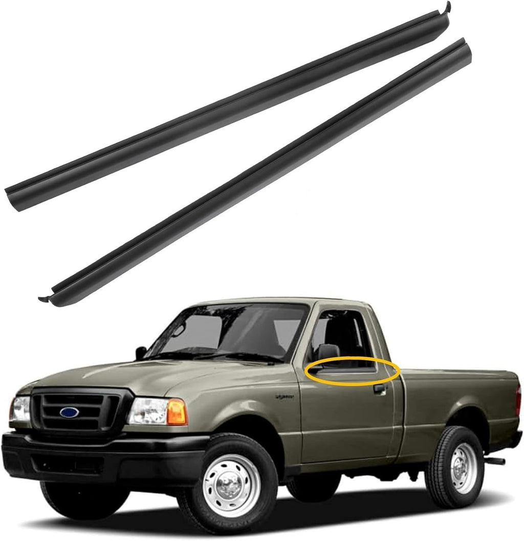 Weatherstrip Window Moulding Trim Seal Belt Front Outer for 1999 2011 Ford Ranger
