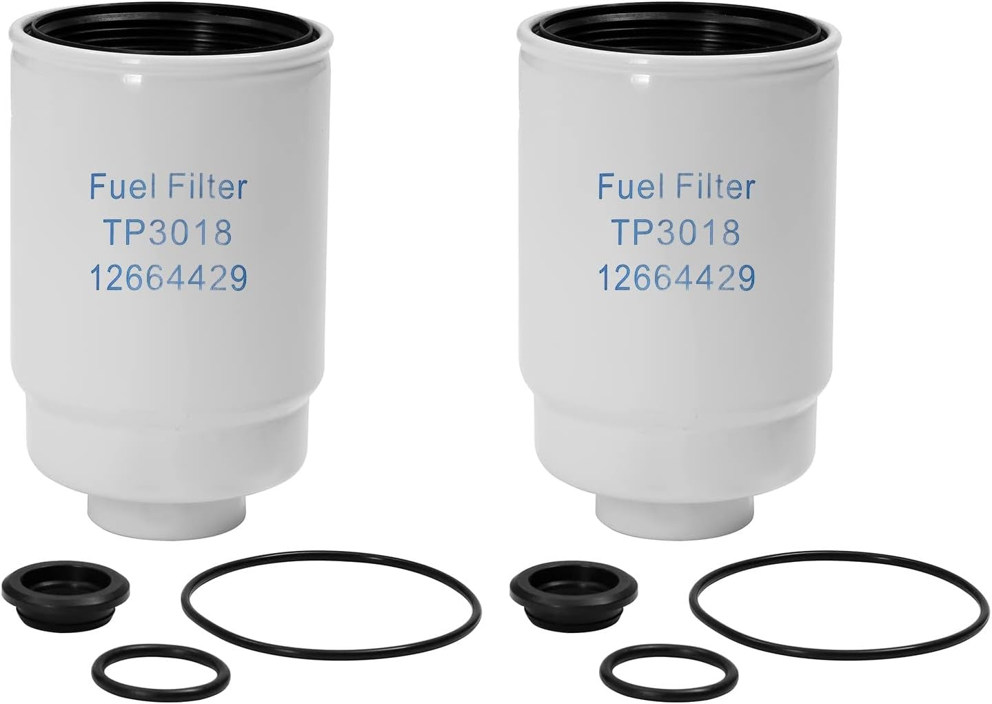 TP3018 6.6L Duramax Engine Fuel Filter Kit for 01 16 Chevy Silverado GMC Sierra