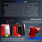 LED Tail Light Brake Passenger Side for GMC Acadia 2020 2023 SL SLE SLT Denali