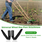 Wheel Hoe Sweeps Heavy Duty Weeding Blades for Hoss & Planet Jr Push Cultivator
