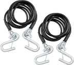 BX88196 Towing Safety Cables For Blue Ox Class 3 Steel 7 Ft 7500 Lb 2 Piece