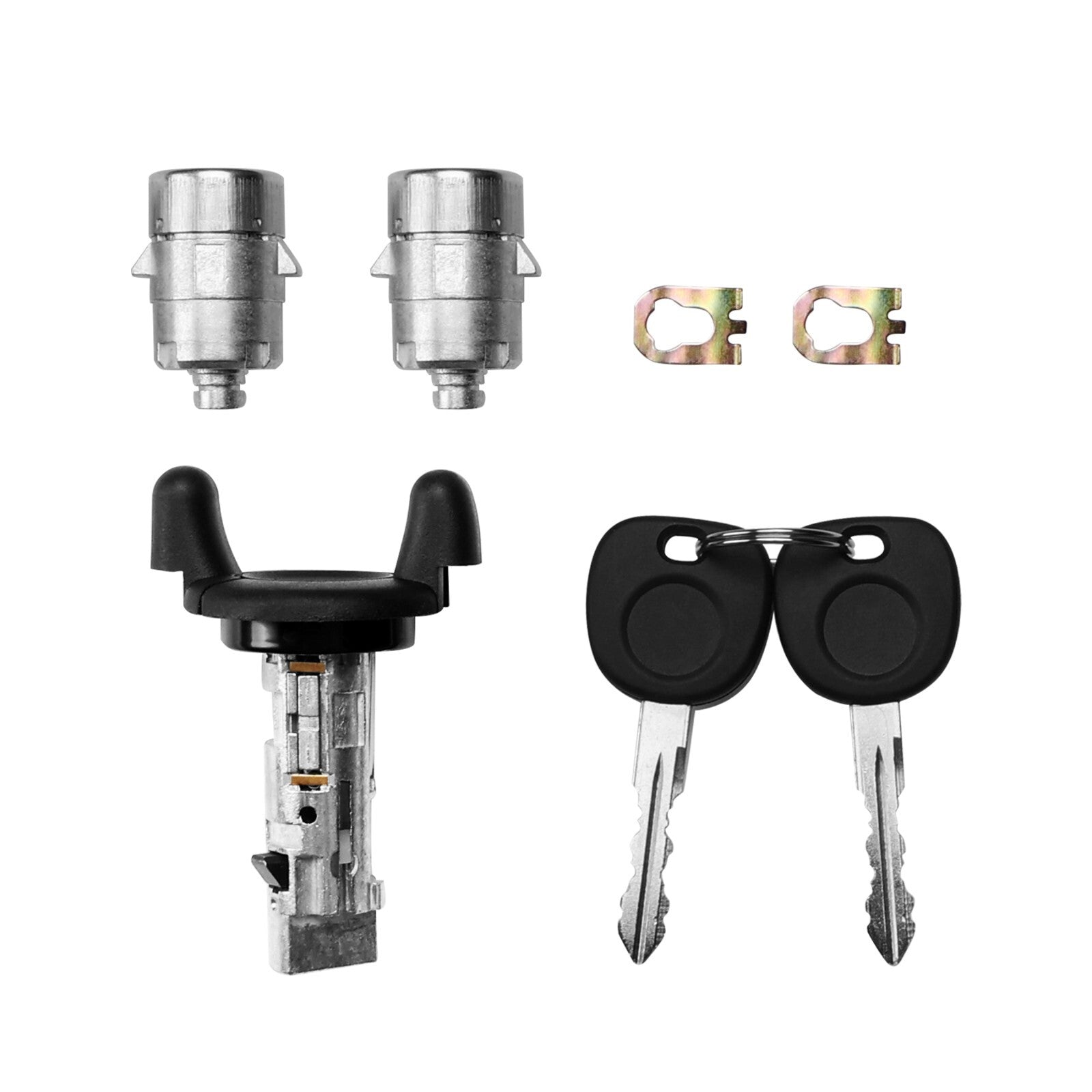 Front Door Lock Cylinder Ignition Switch For Chevy Tahoe Silverado GMC Sierra