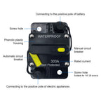 300A Circuit Breaker w Reset Waterproof for Auto Trailer Truck RV Marine Audio
