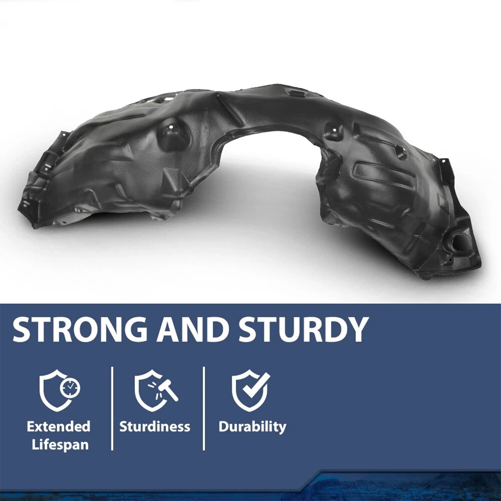 5387506280 Front Fender Inner Liner for 2018-2024 Toyota Camry RH Side